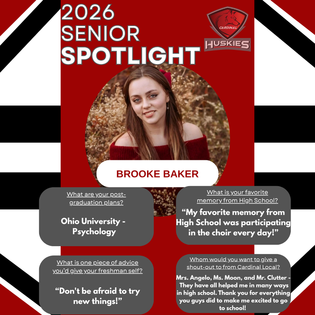 Senior Spotlight 2026 - Brooke Baker 