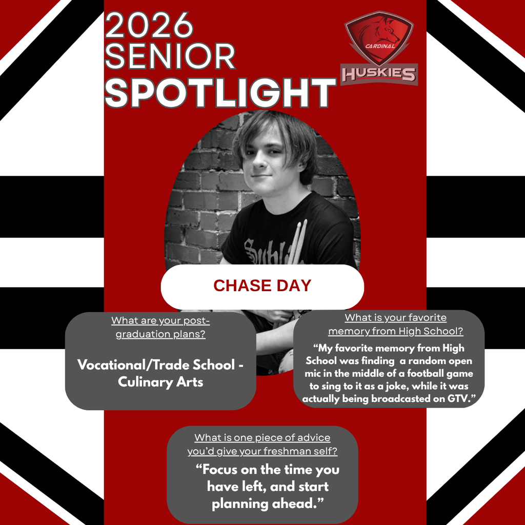 Senior Spotlight 2026 - Chase Day