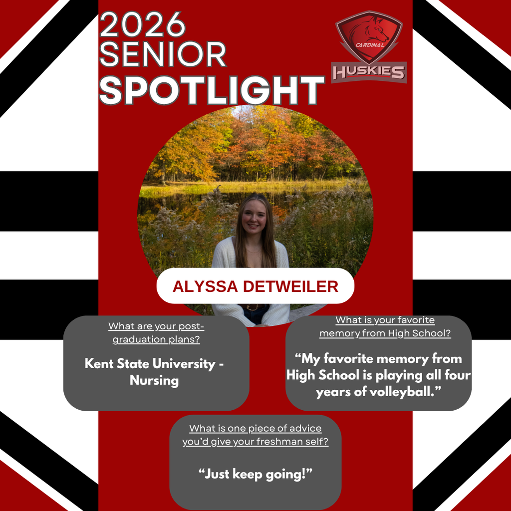 Senior Spotlight 2026 - Alyssa Detweiler