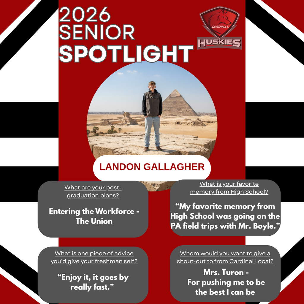 Senior Spotlight 2026 - Landon Gallagher