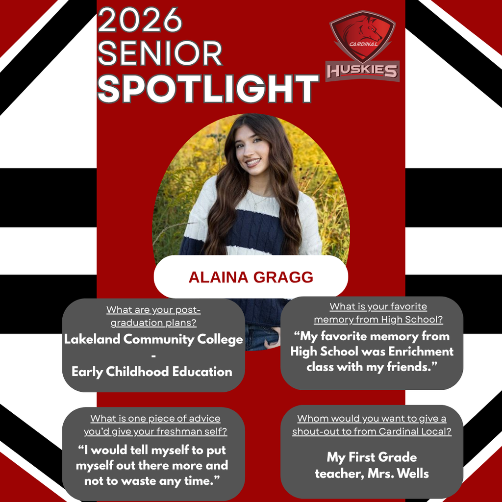 Senior Spotlight 2026 - Alaina Gragg
