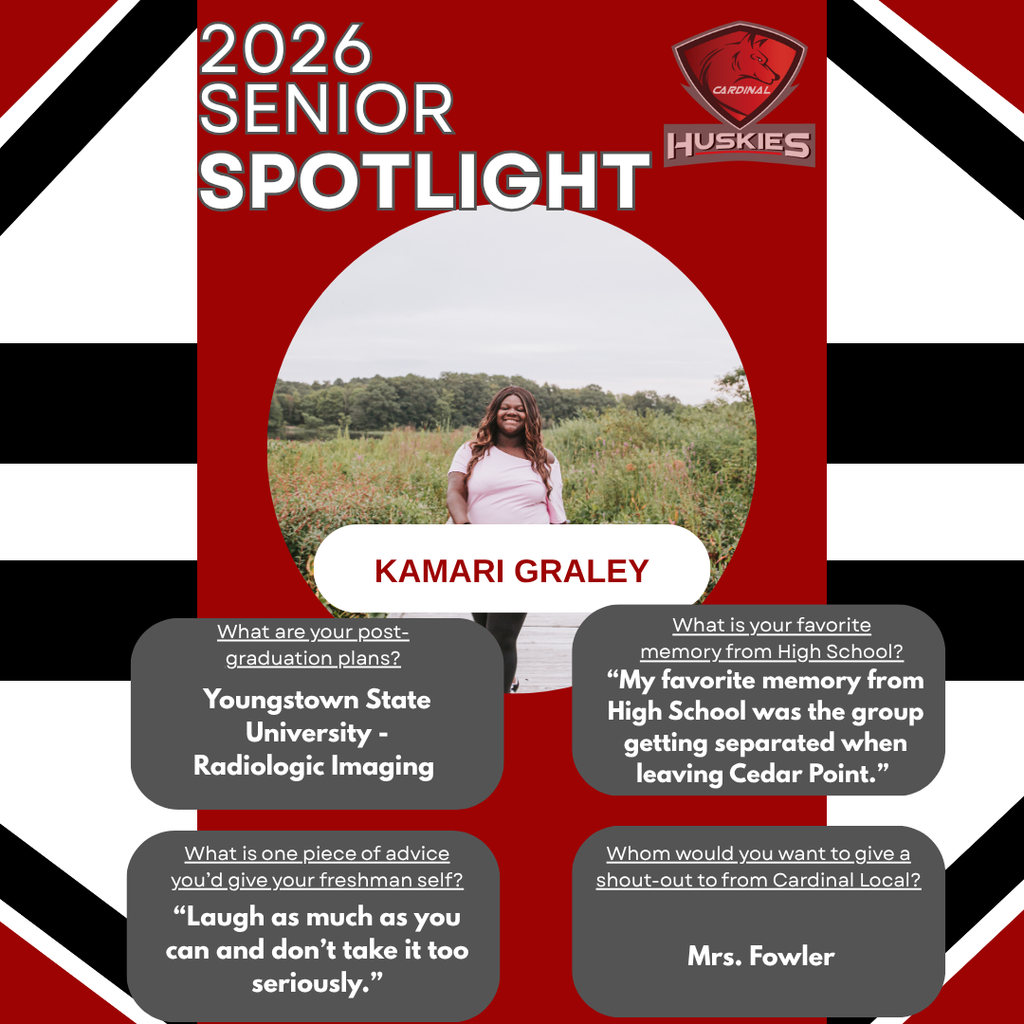 Senior Spotlight 2026 - Kamari Graley