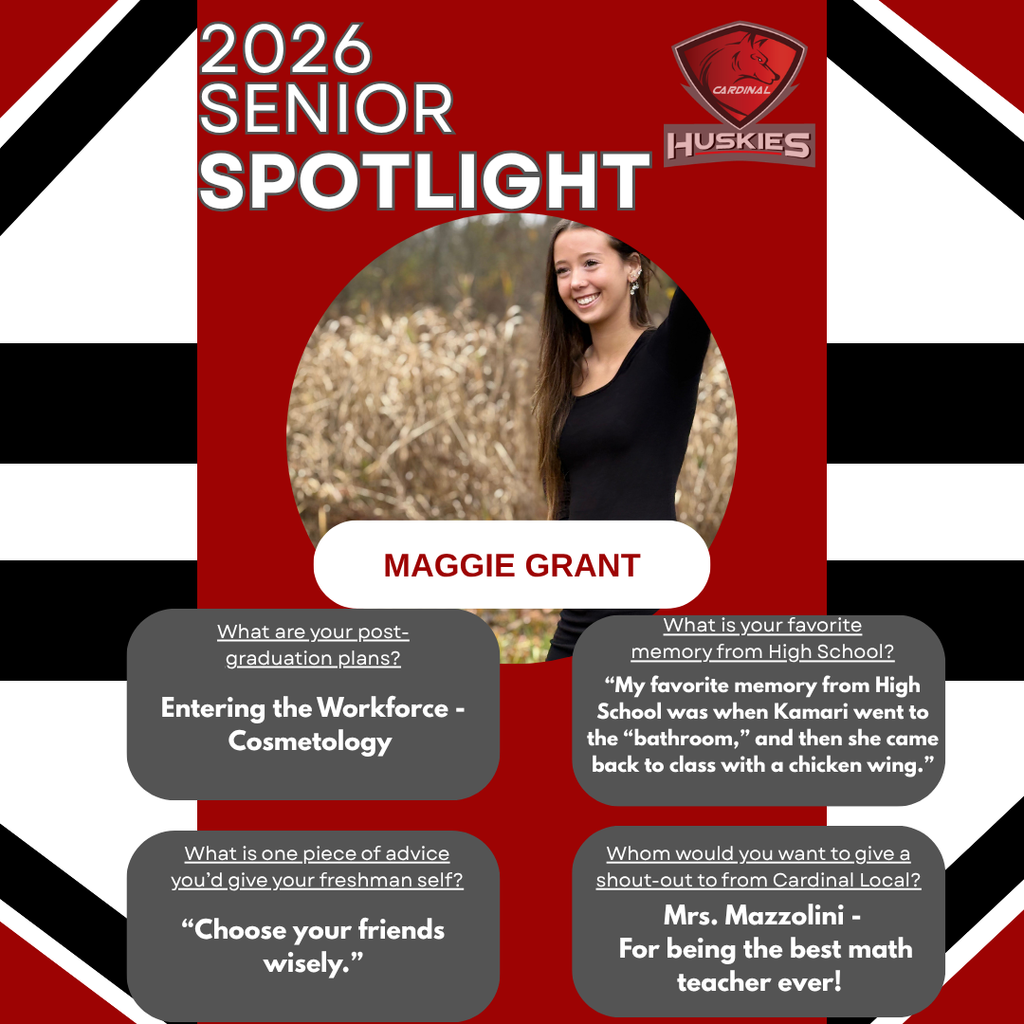 Senior Spotlight 2026 - Maggie Grant