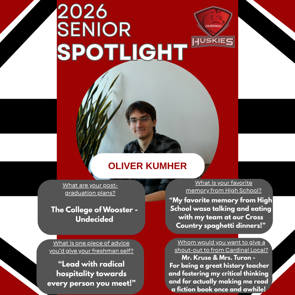 Senior Spotlight 2026 - Oliver Kumher