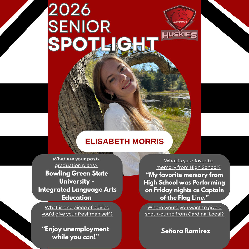 Senior Spotlight 2026 - Elisabeth Morris