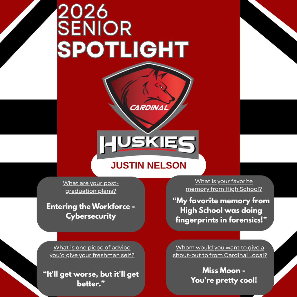 Senior Spotlight 2026 - Justin Nelson