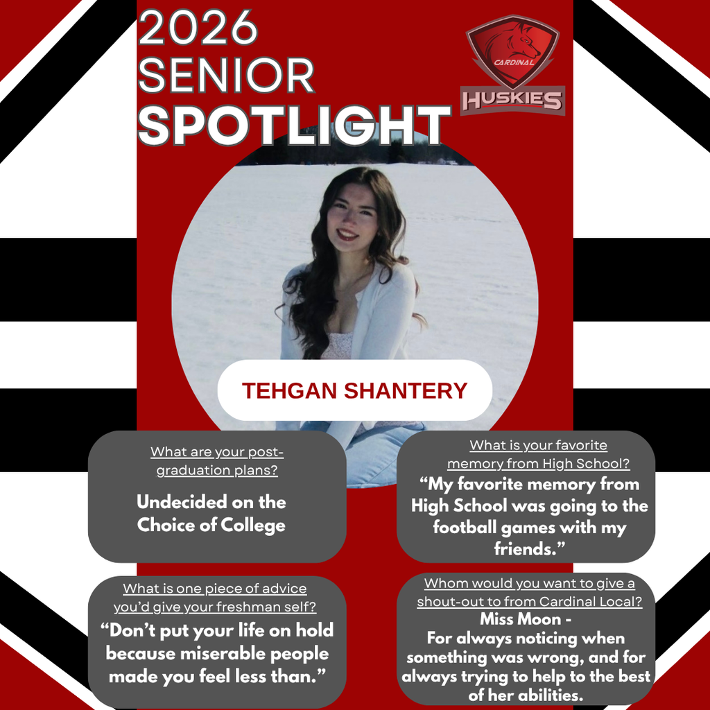 Senior Spotlight 2026 - Tehgan Shantery