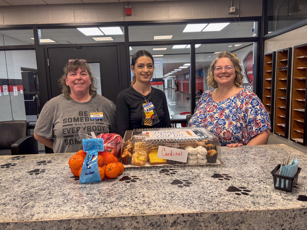Thank you to Wal-Mart for their snacks for Teacher Appreciation Week!