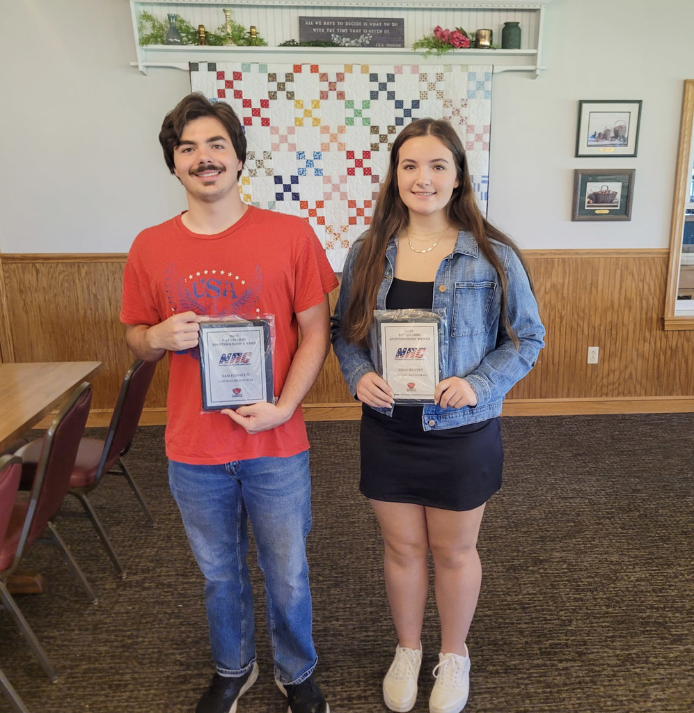 NAC (Pat Guliano Award) Sam P. and Ali P.
