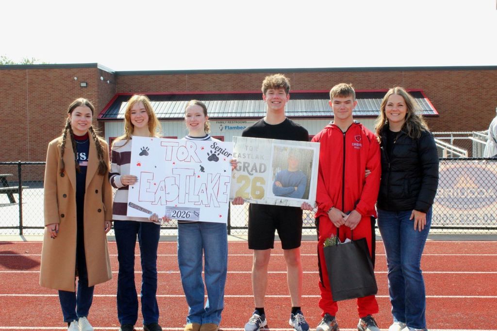 Track Senior Night on May 7th, 2026. Good luck!