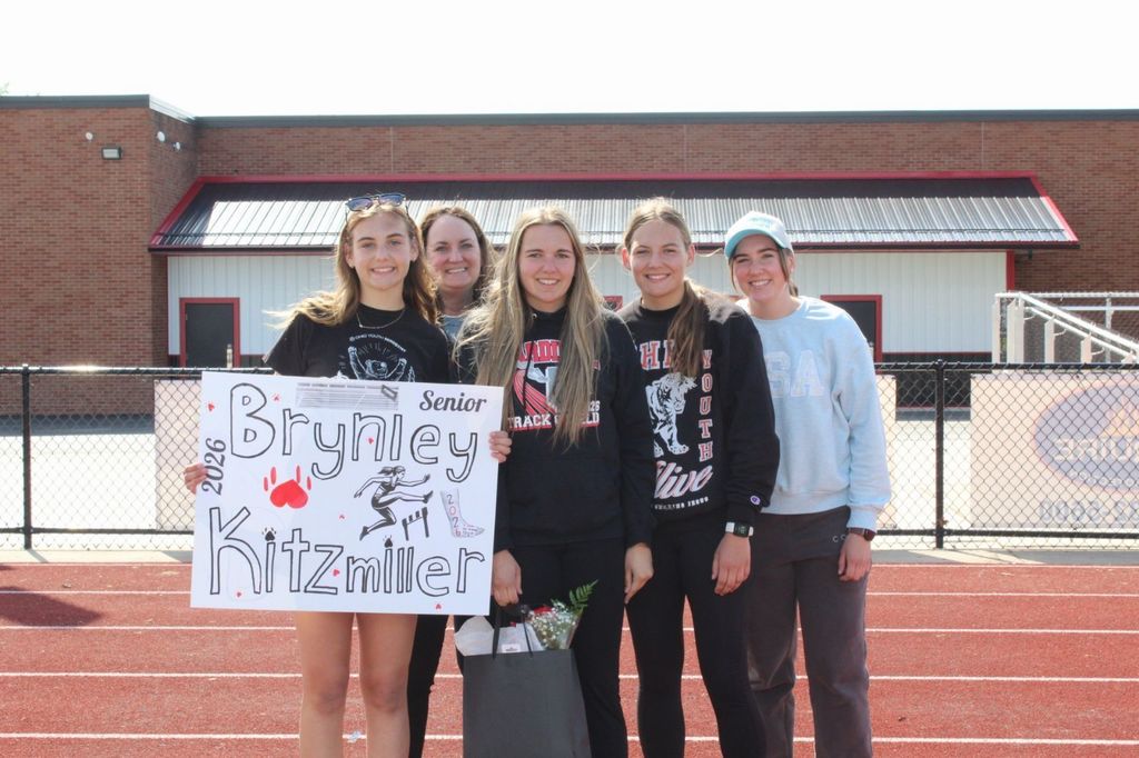 Track Senior Night on May 7th, 2026. Good luck!