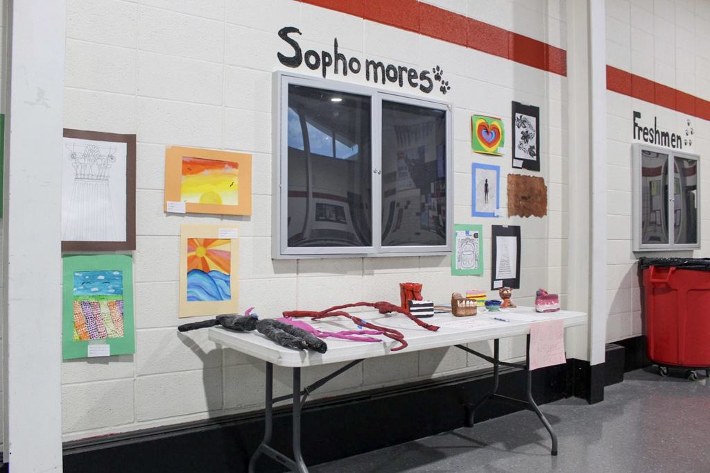 CHS Art Show on May 9th, 2026. Great job by Miss Hogue and all of her students!