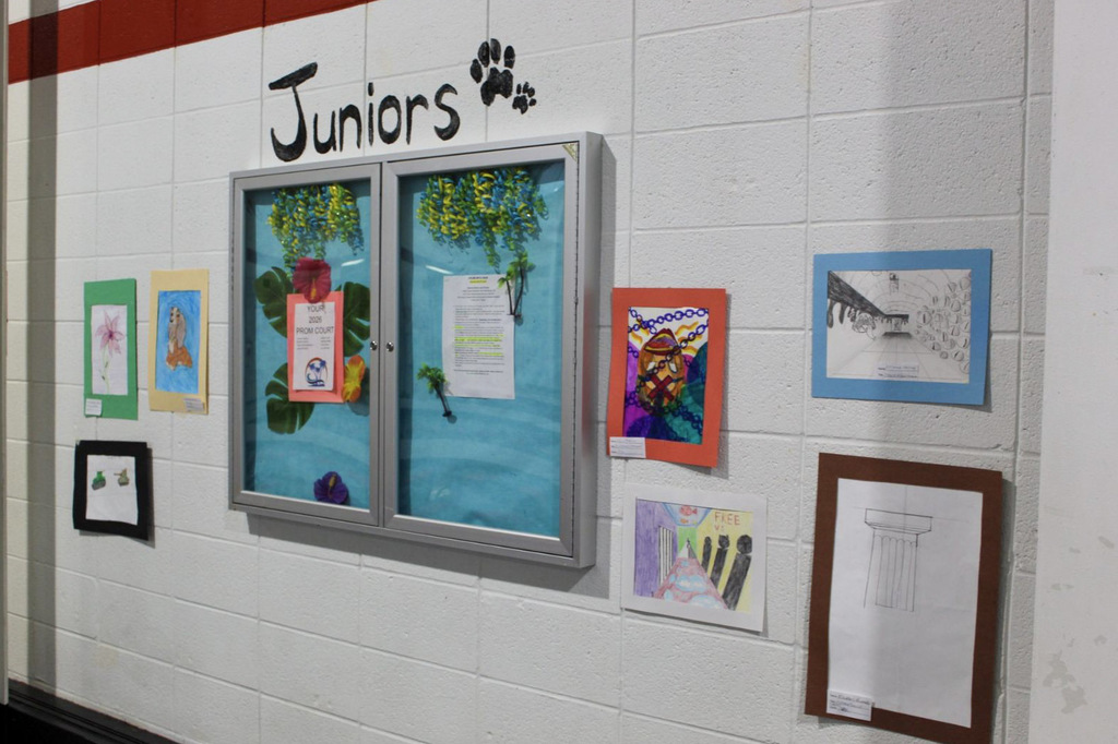 CHS Art Show on May 9th, 2026. Great job by Miss Hogue and all of her students!