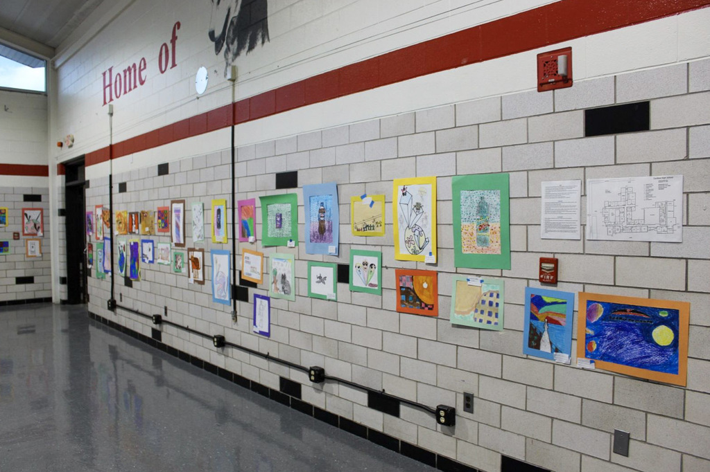 CHS Art Show on May 9th, 2026. Great job by Miss Hogue and all of her students!