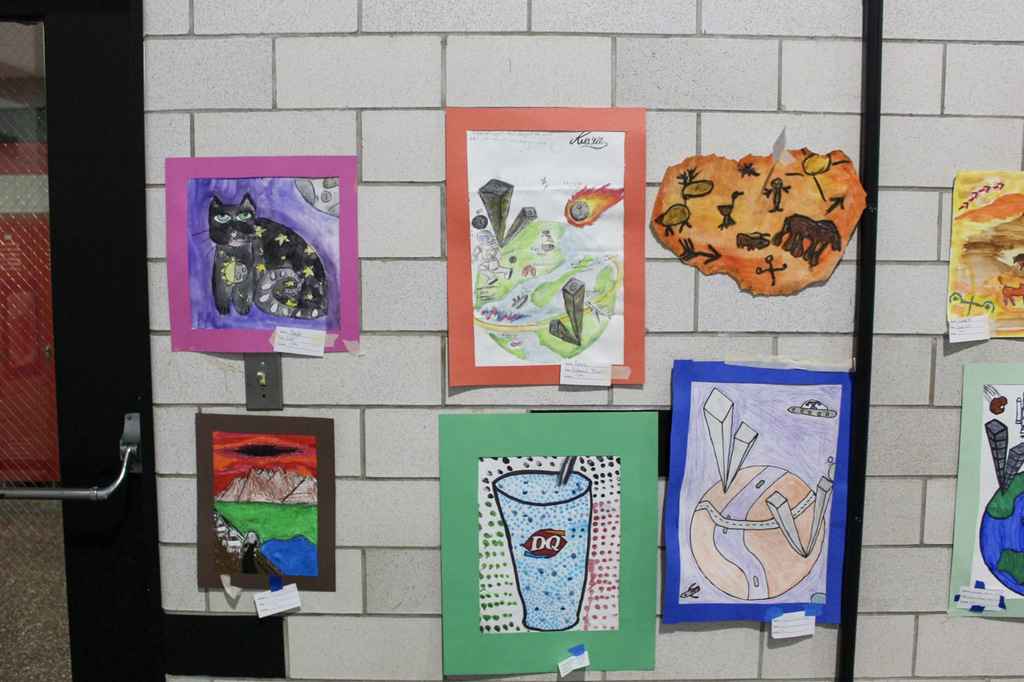 CHS Art Show on May 9th, 2026. Great job by Miss Hogue and all of her students!