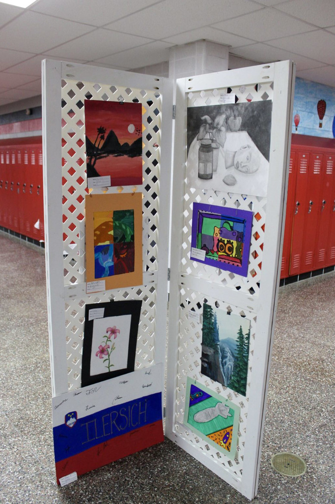 CHS Art Show on May 9th, 2026. Great job by Miss Hogue and all of her students!