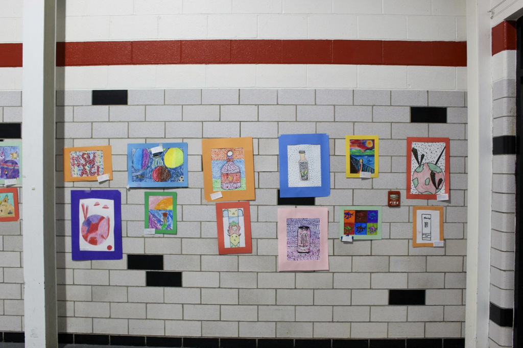 CHS Art Show on May 9th, 2026. Great job by Miss Hogue and all of her students!