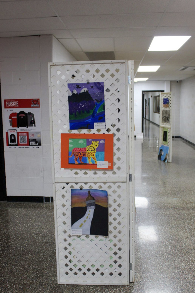 CHS Art Show on May 9th, 2026. Great job by Miss Hogue and all of her students!