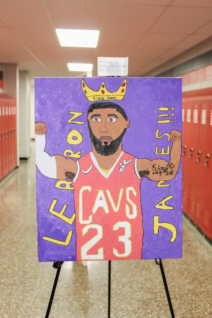 CHS Art Show on May 9th, 2026. Great job by Miss Hogue and all of her students!
