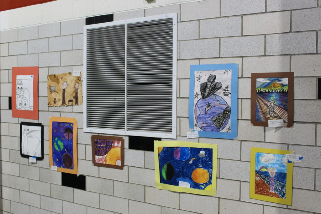 CHS Art Show on May 9th, 2026. Great job by Miss Hogue and all of her students!