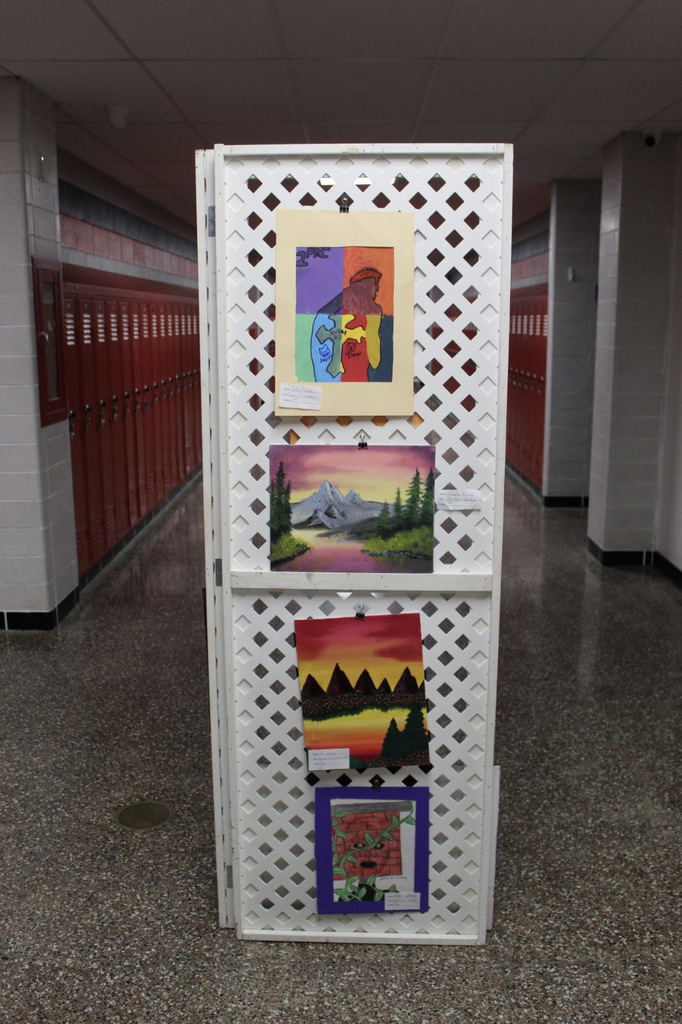 CHS Art Show on May 9th, 2026. Great job by Miss Hogue and all of her students!