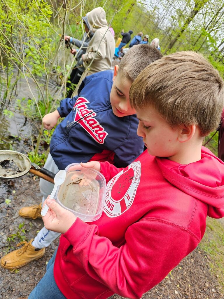 5th Grade Classes takes a field trip to  West Woods. 