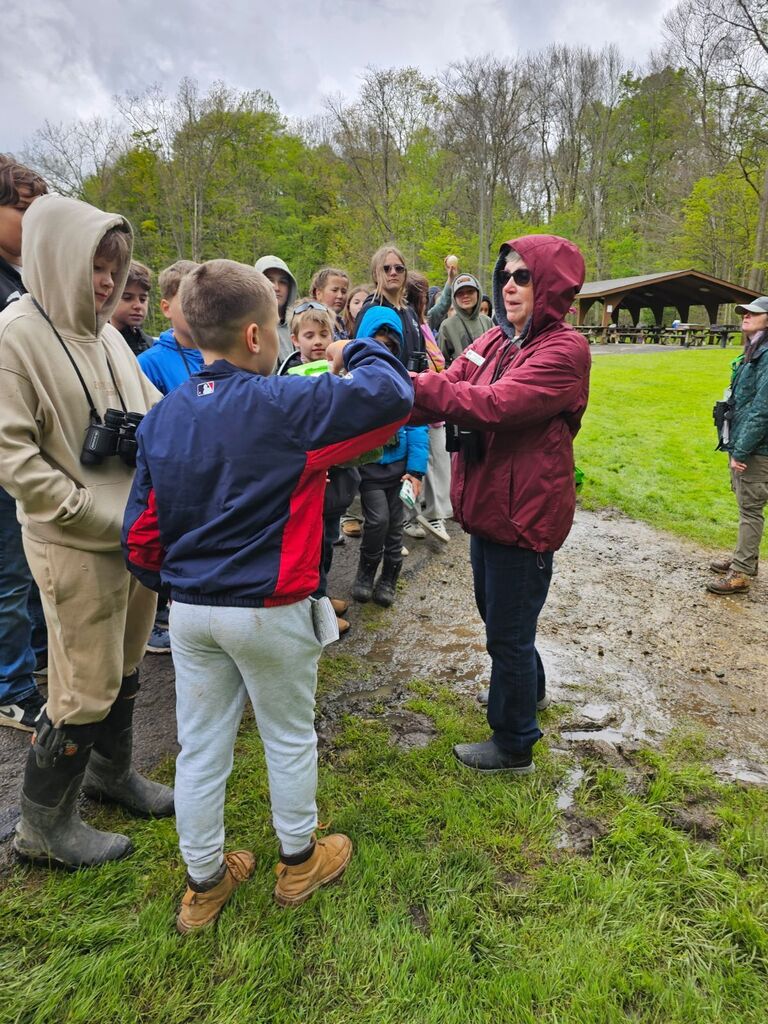 5th Grade Classes takes a field trip to  West Woods. 