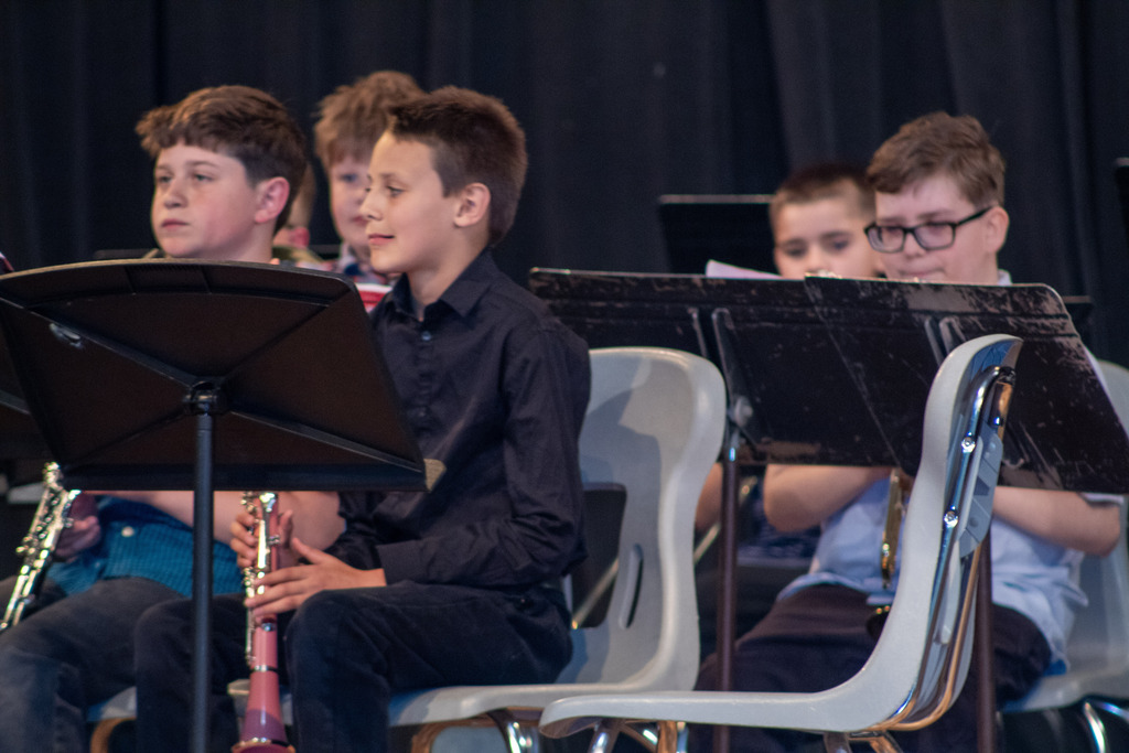5th & 6th Grade Band Concert for May 20th, 2026.