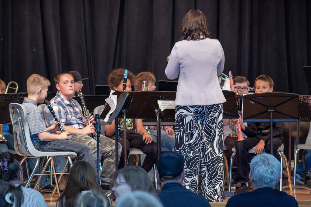 5th & 6th Grade Band Concert for May 20th, 2026.