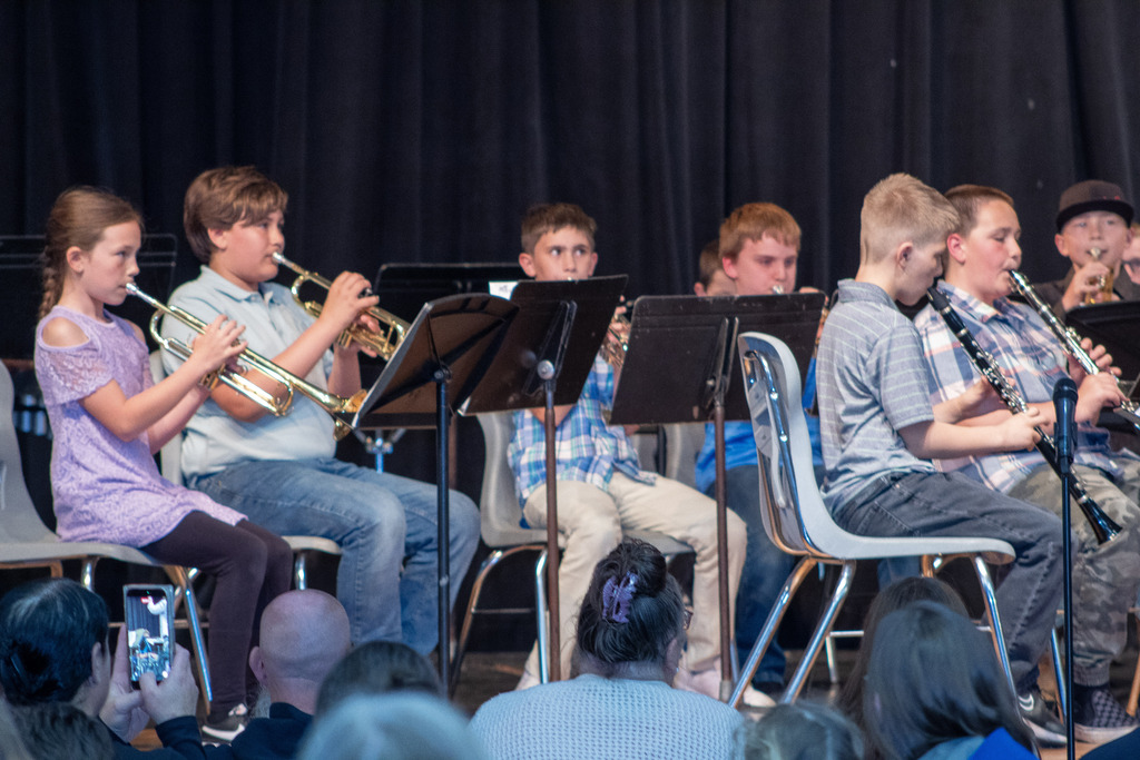 5th & 6th Grade Band Concert for May 20th, 2026.