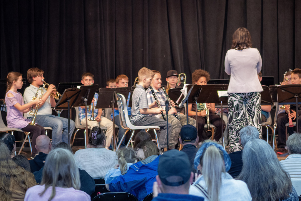 5th & 6th Grade Band Concert for May 20th, 2026.