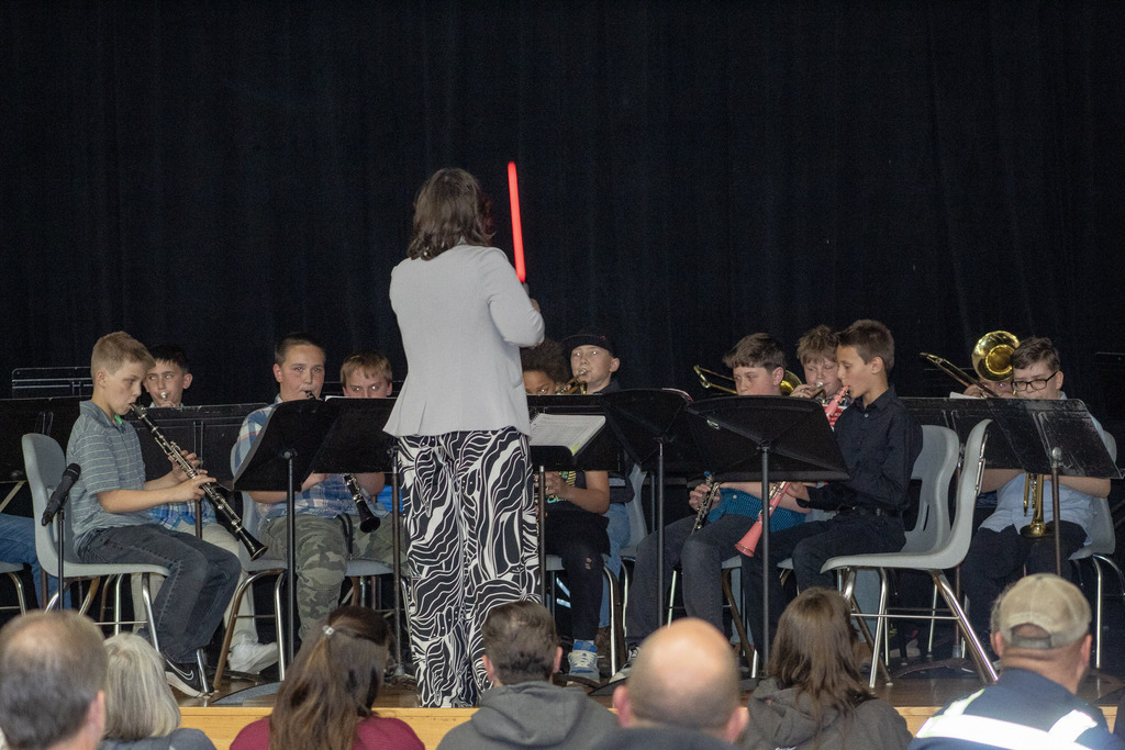 5th & 6th Grade Band Concert for May 20th, 2026.