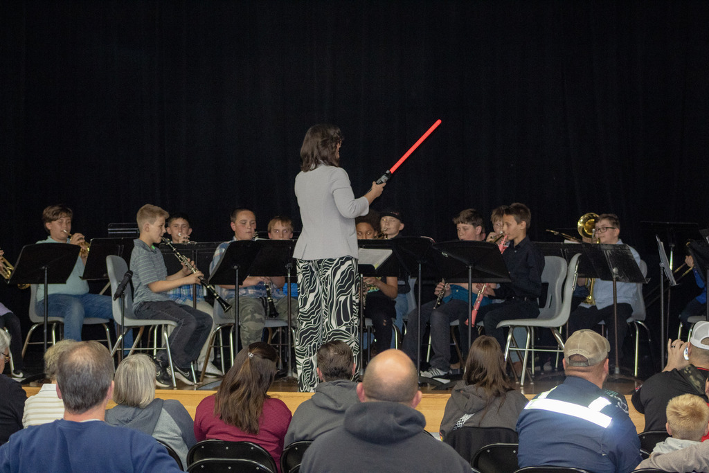 5th & 6th Grade Band Concert for May 20th, 2026.