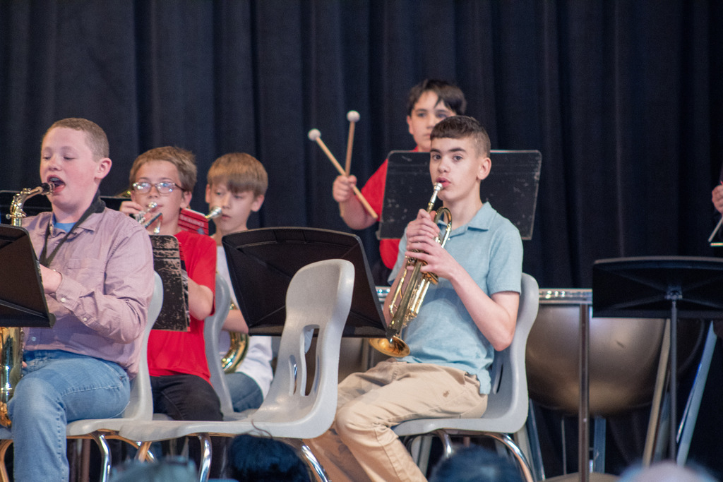 5th & 6th Grade Band Concert for May 20th, 2026.