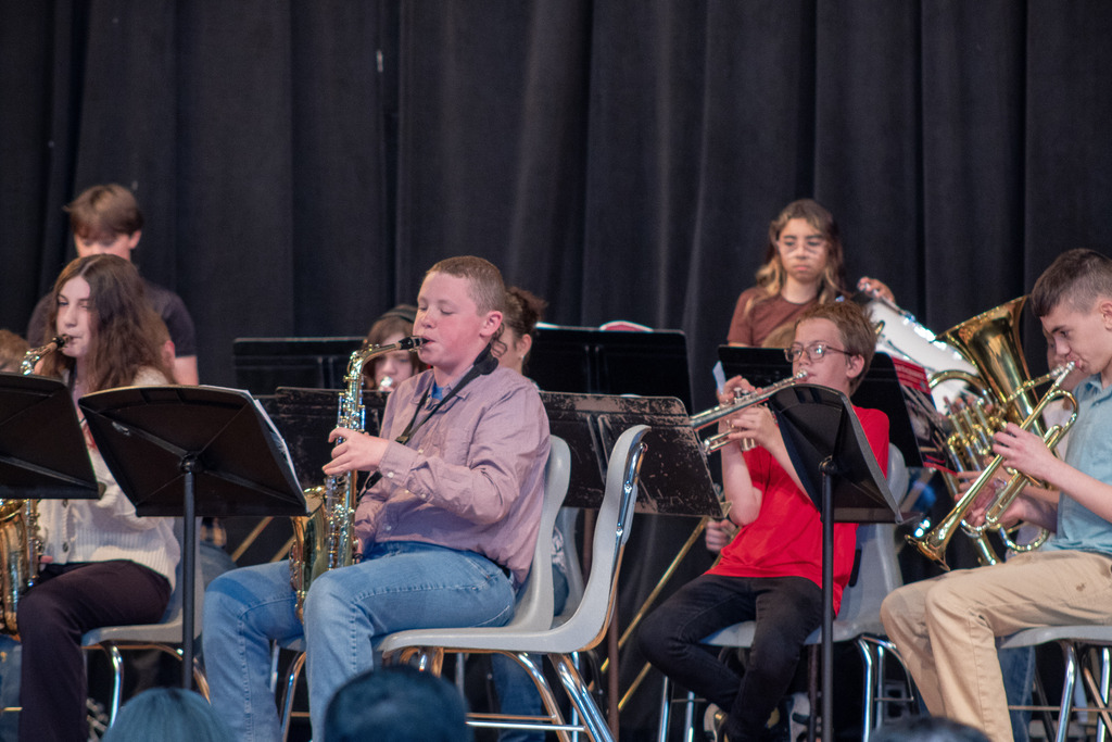 5th & 6th Grade Band Concert for May 20th, 2026.