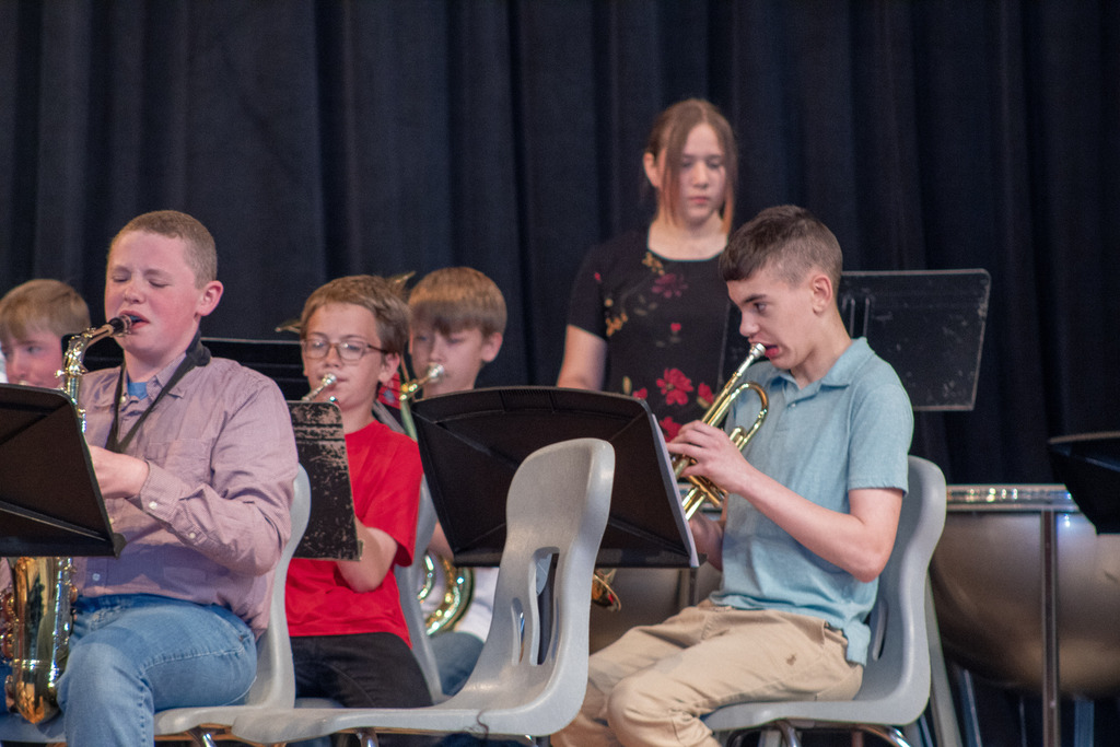 5th & 6th Grade Band Concert for May 20th, 2026.