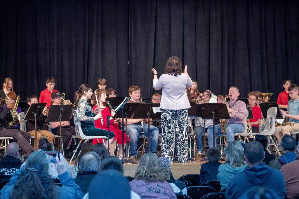 5th & 6th Grade Band Concert for May 20th, 2026.
