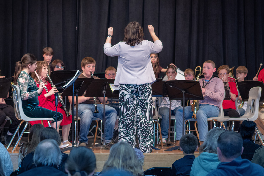 5th & 6th Grade Band Concert for May 20th, 2026.