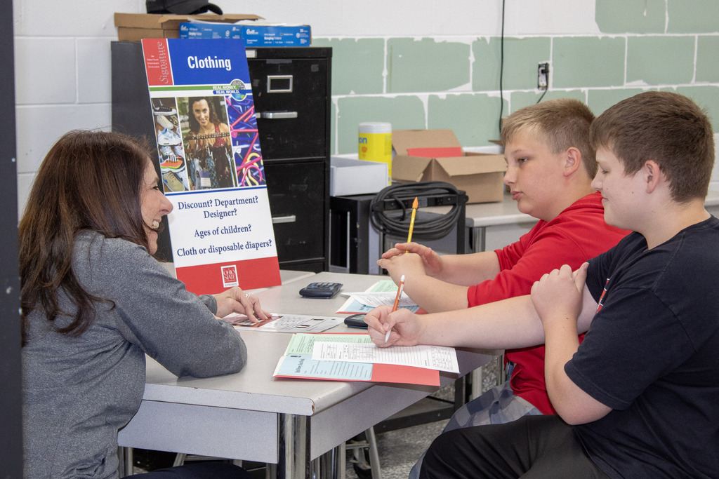 Real Money, Real World - End of the Year project for junior high students.