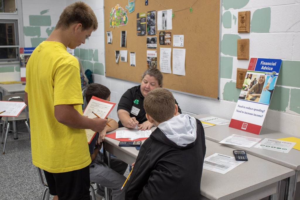 Real Money, Real World - End of the Year project for junior high students.