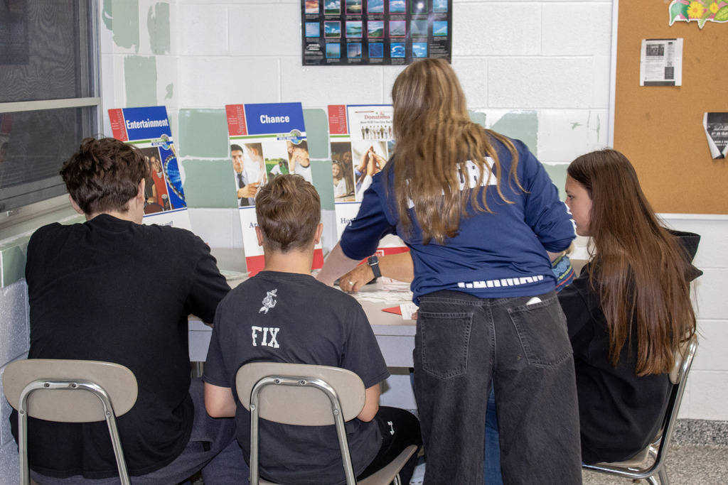 Real Money, Real World - End of the Year project for junior high students.