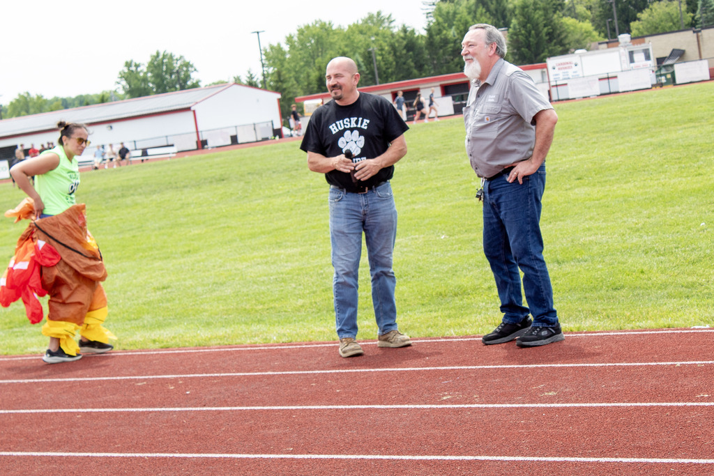 Mr. Smith's clap out for 30+ years as Cardinal Local School's custodian.