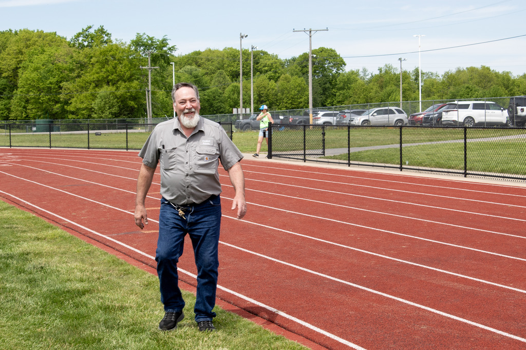 Mr. Smith's clap out for 30+ years as Cardinal Local School's custodian.