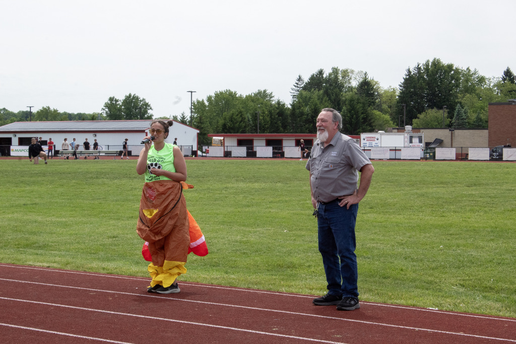 Mr. Smith's clap out for 30+ years as Cardinal Local School's custodian.