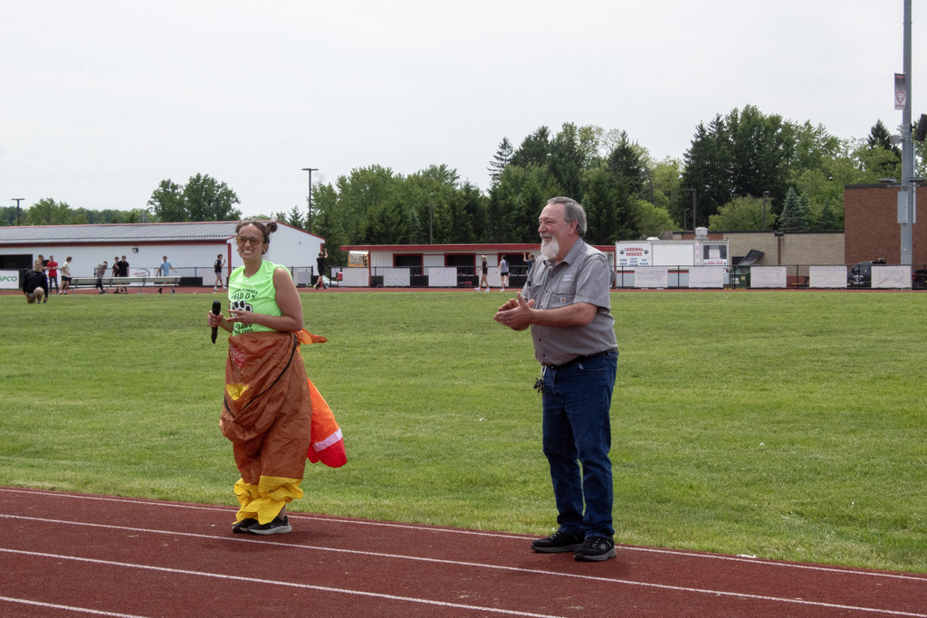 Mr. Smith's clap out for 30+ years as Cardinal Local School's custodian.