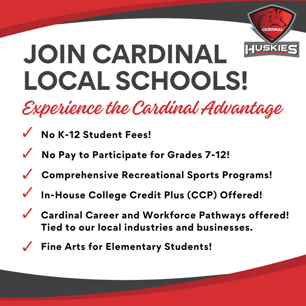 Join Cardinal Local Schools this summer!