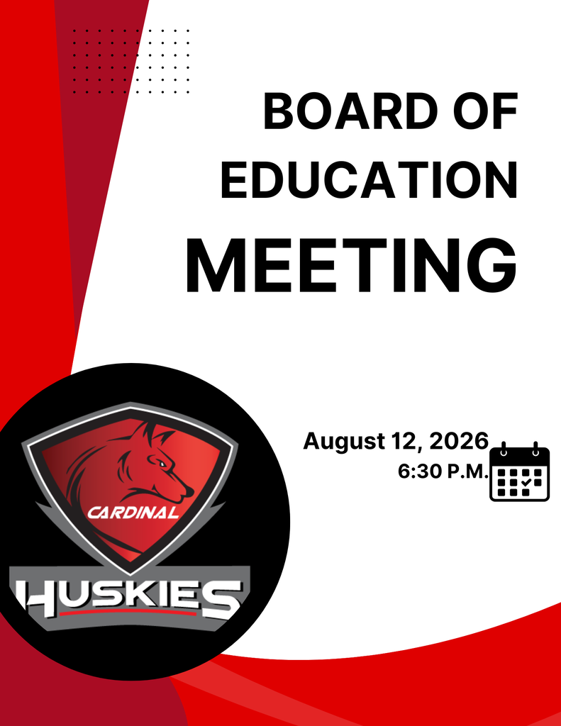 Board of Education Meeting - August 12, 2026 at 6:30 p.m.