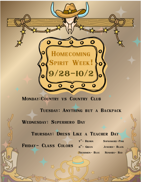 Homecoming Spirit Week