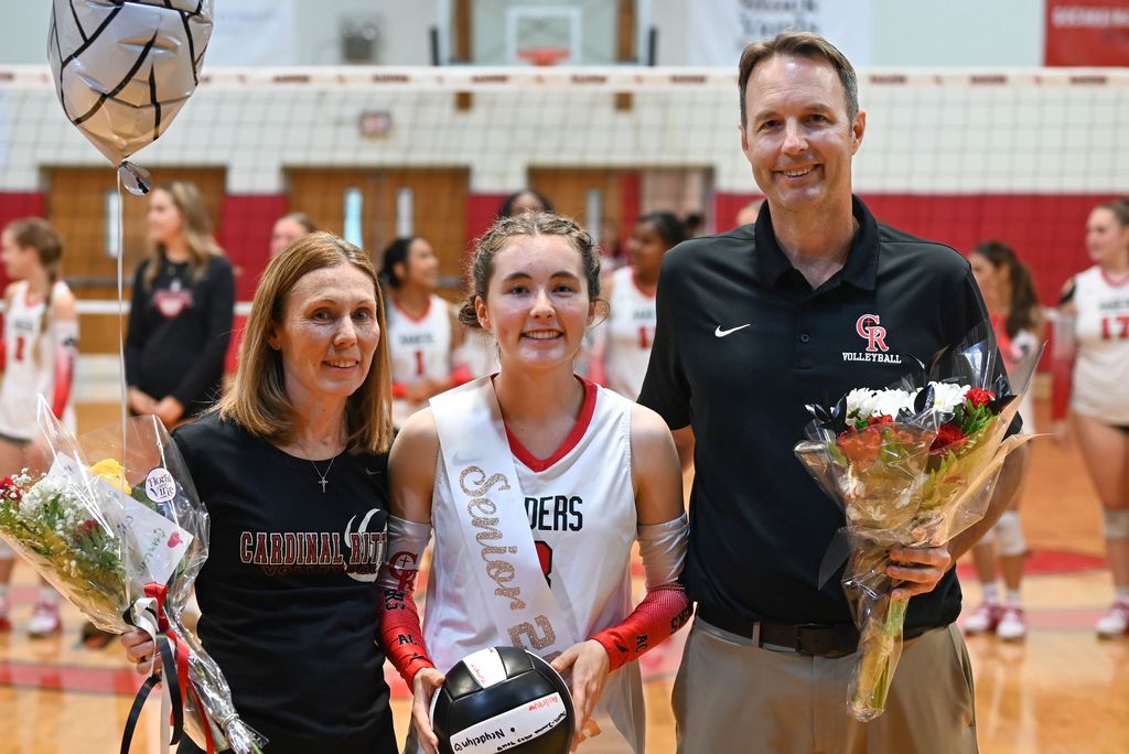 2025 CRHS Senior Night Girls Volleyball