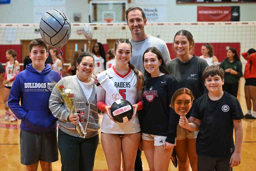 2025 CRHS Senior Night Girls Volleyball